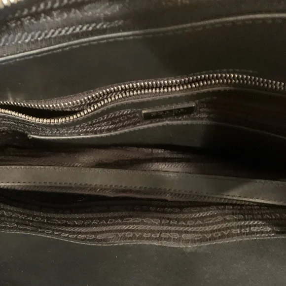 Prada saffiano briefcase